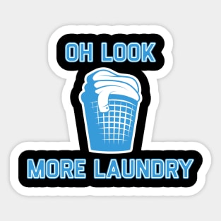 Oh Look More Laundry Sticker